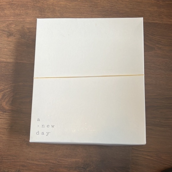 A New Day Gwen Boots Faux Suede Memory Foam Cognac Brown - Picture 7 of 8